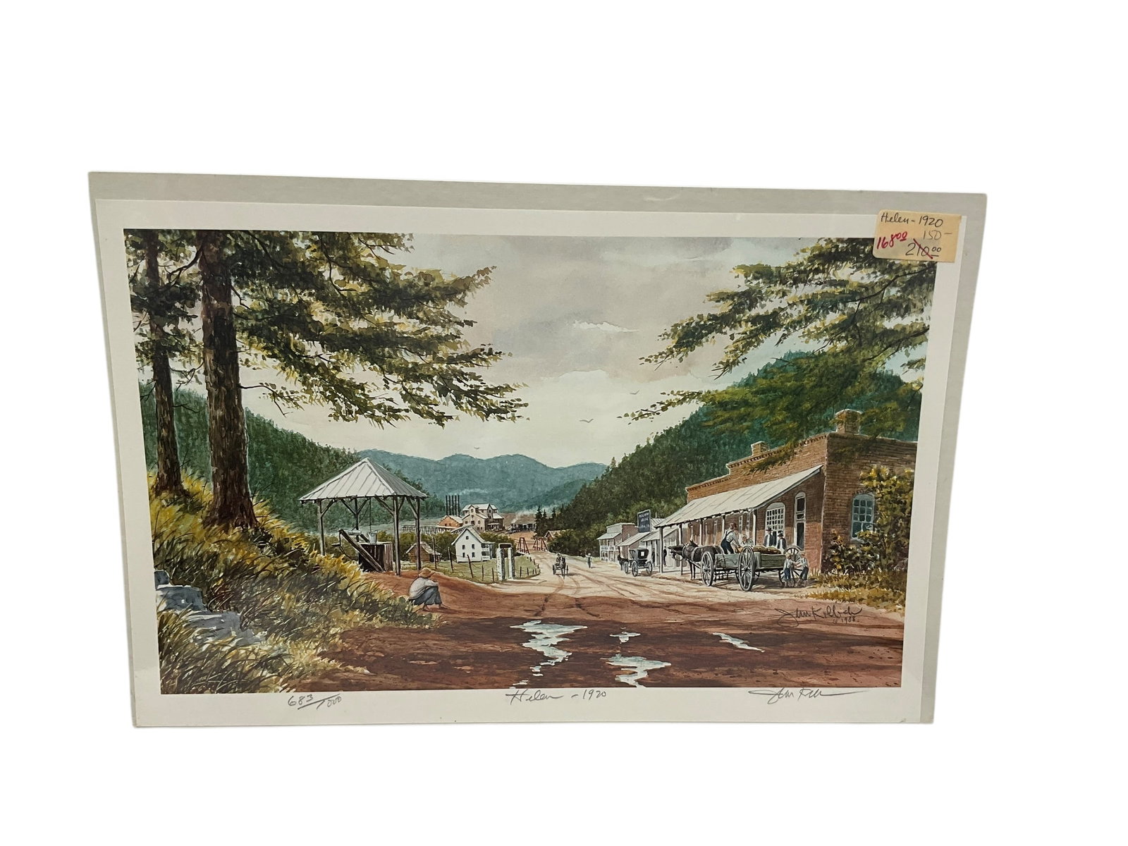 John Kollock Print - Helen 1920 (1 of 2)