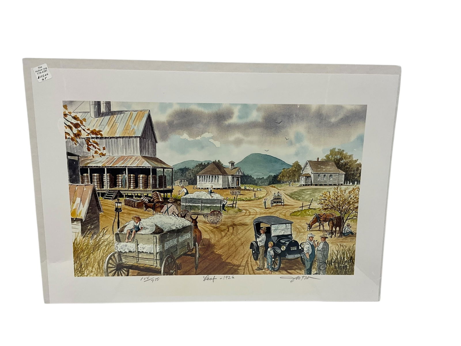 John Kollock Print - Leaf 1926 (1 of 2)