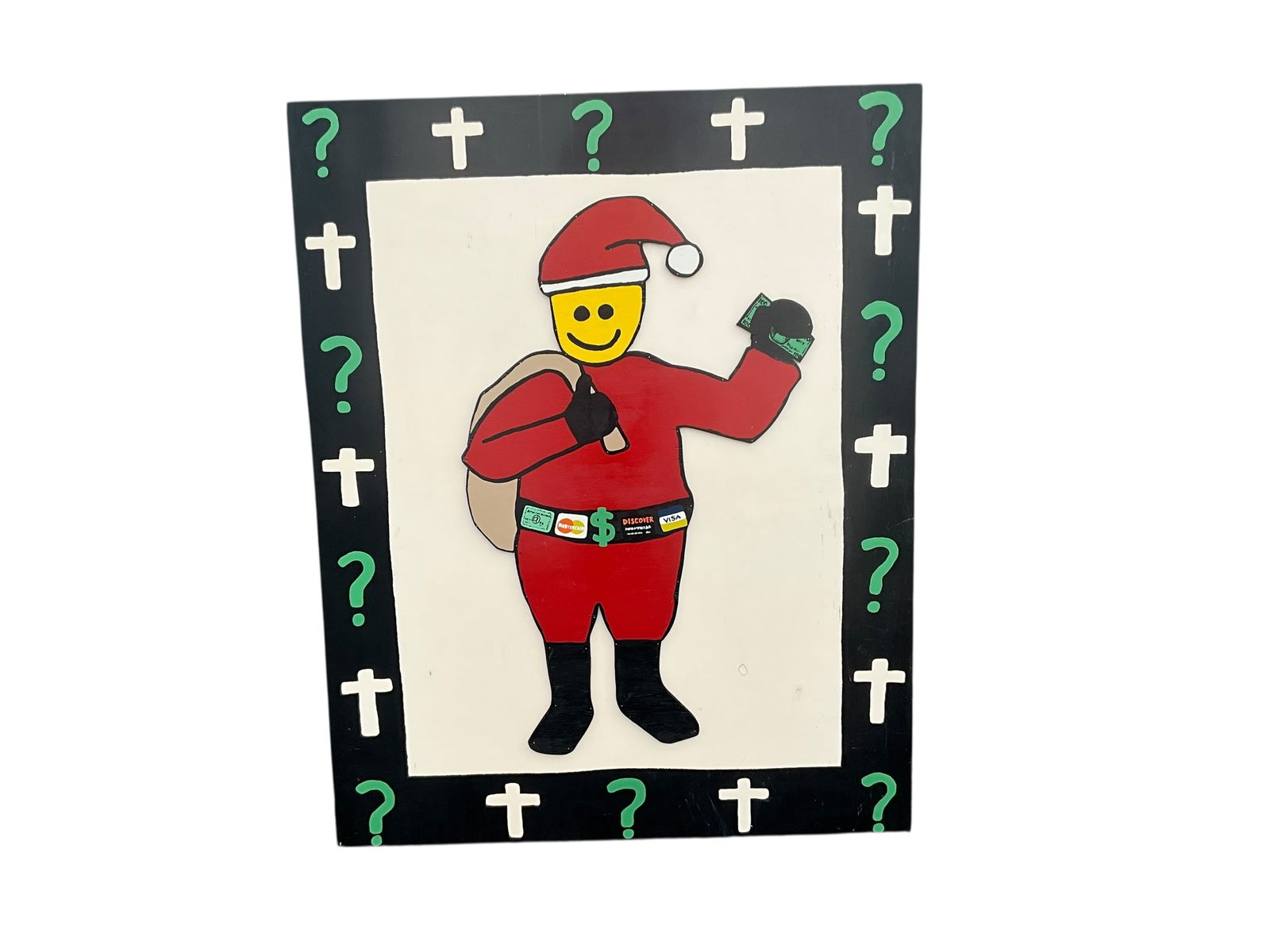 Carrie Gilliam Christmas Folk Art Painting (1 of 3)