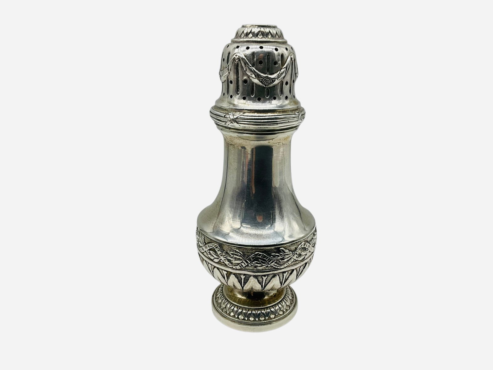 Sterling Silver Sugar Shaker Muffineer (1 of 5)