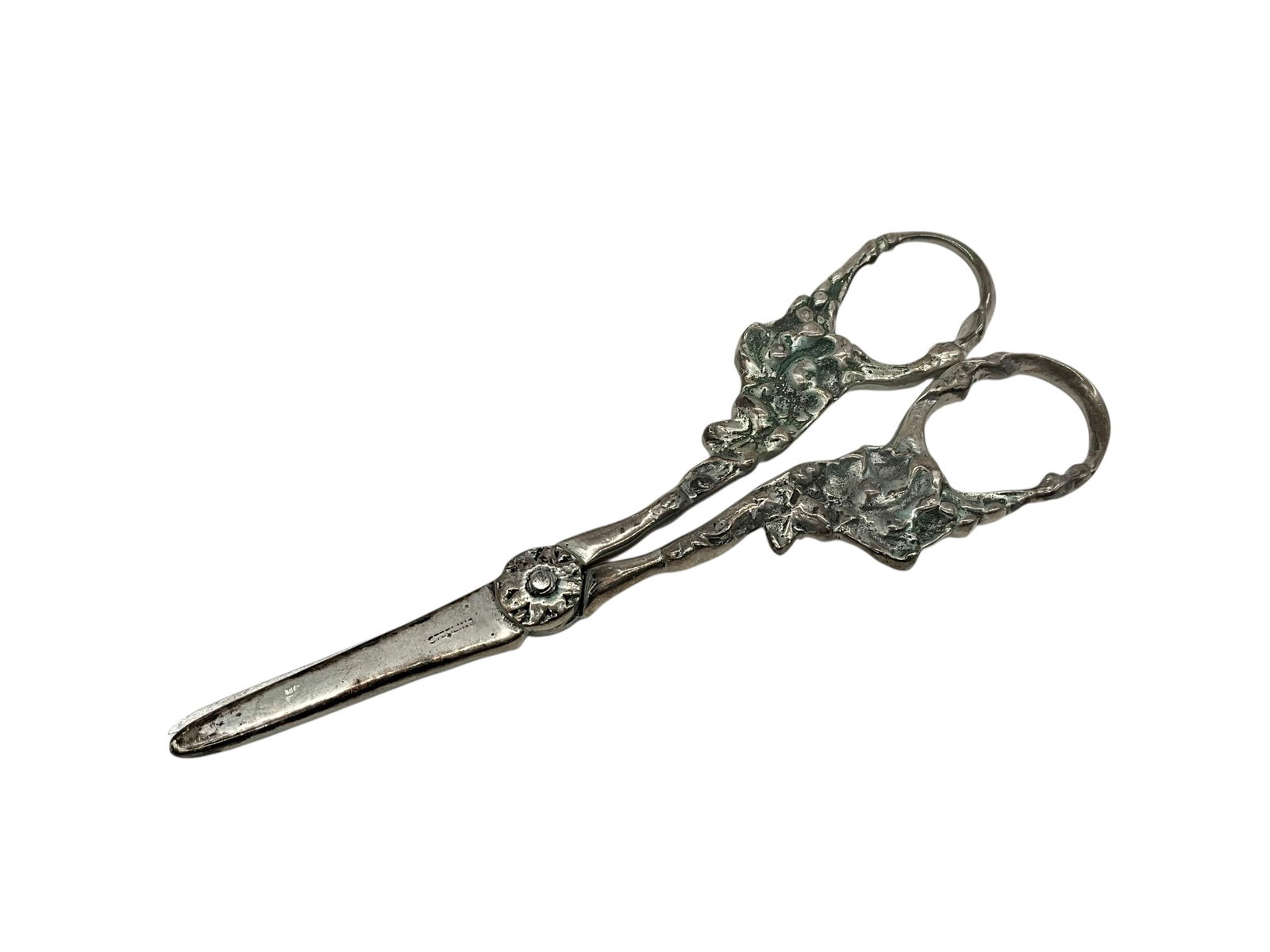 Sterling Silver Floral Scissors (1 of 4)