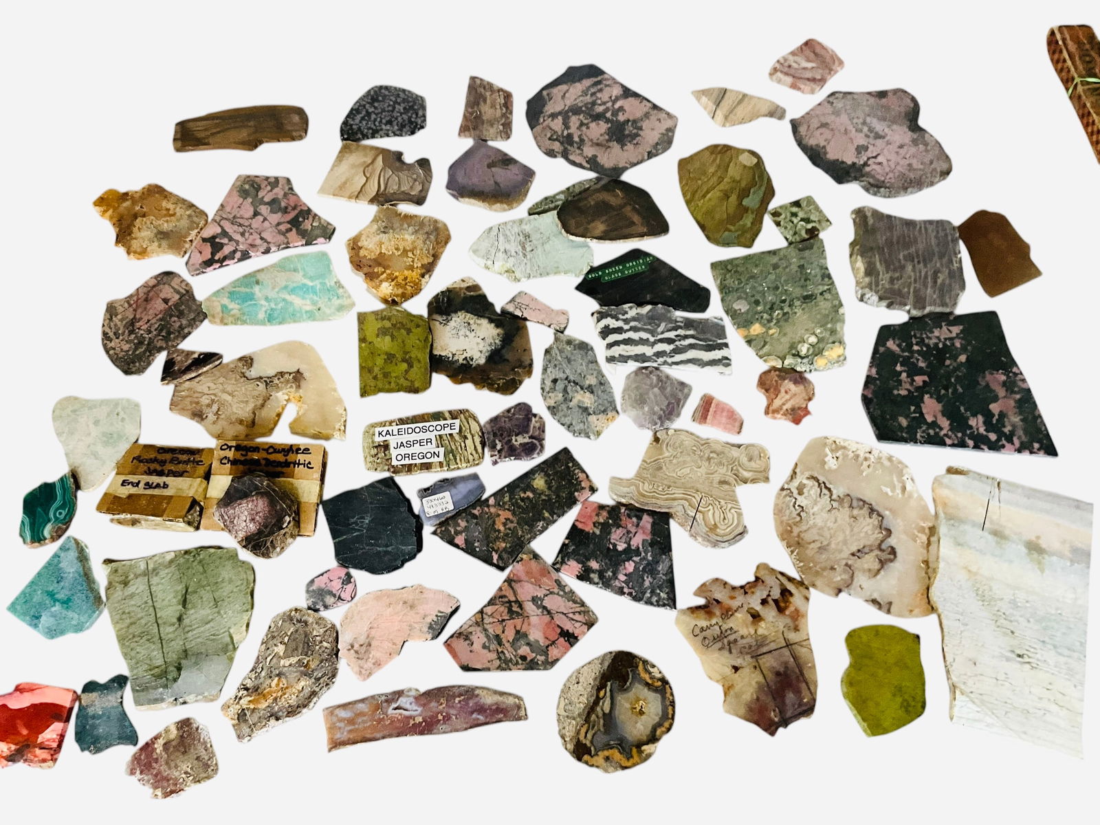 Collection Of Stones Rocks Slabs Jasper ETC (1 of 5)