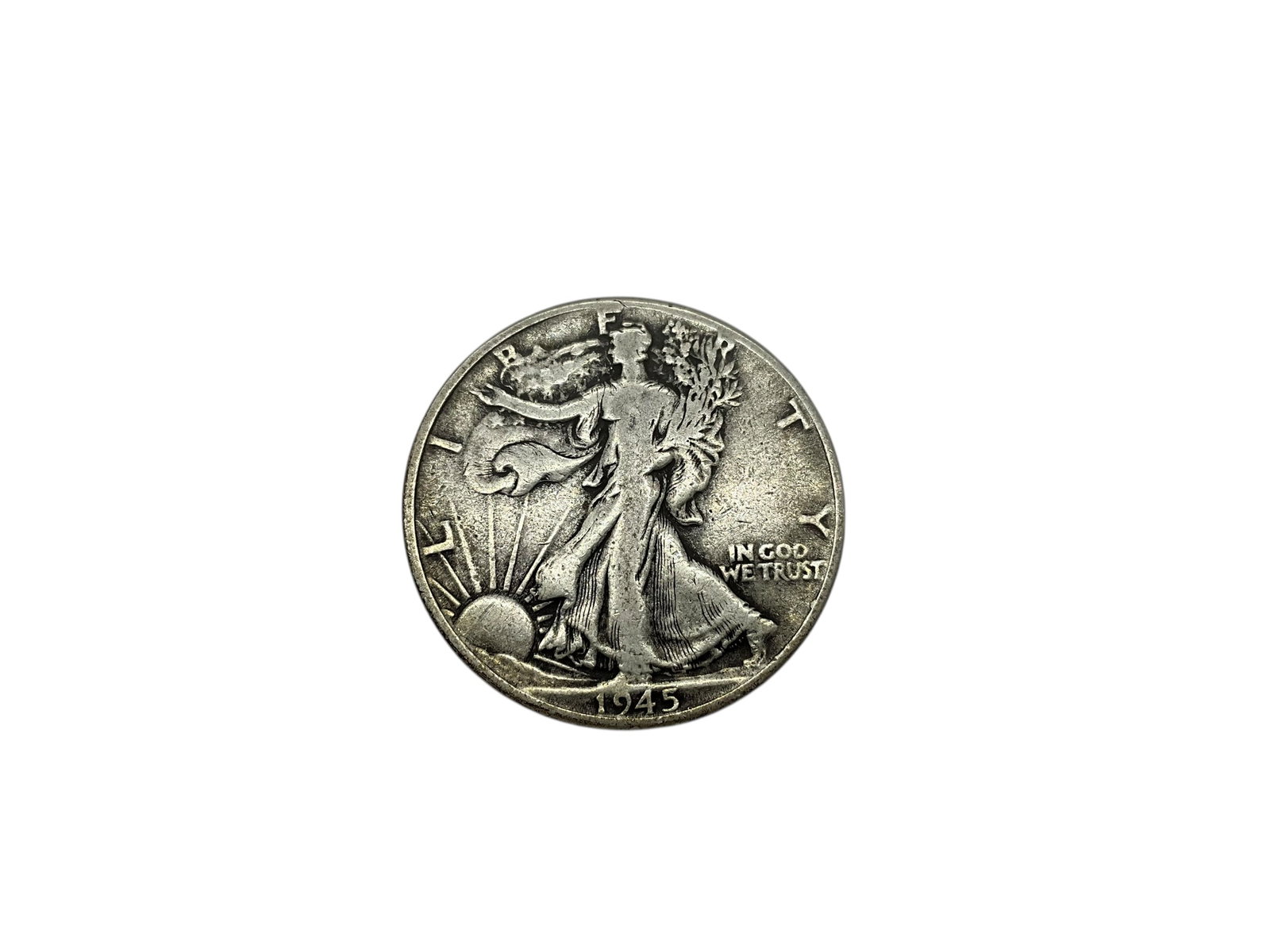1945 Walking Liberty Half Dollar (1 of 2)