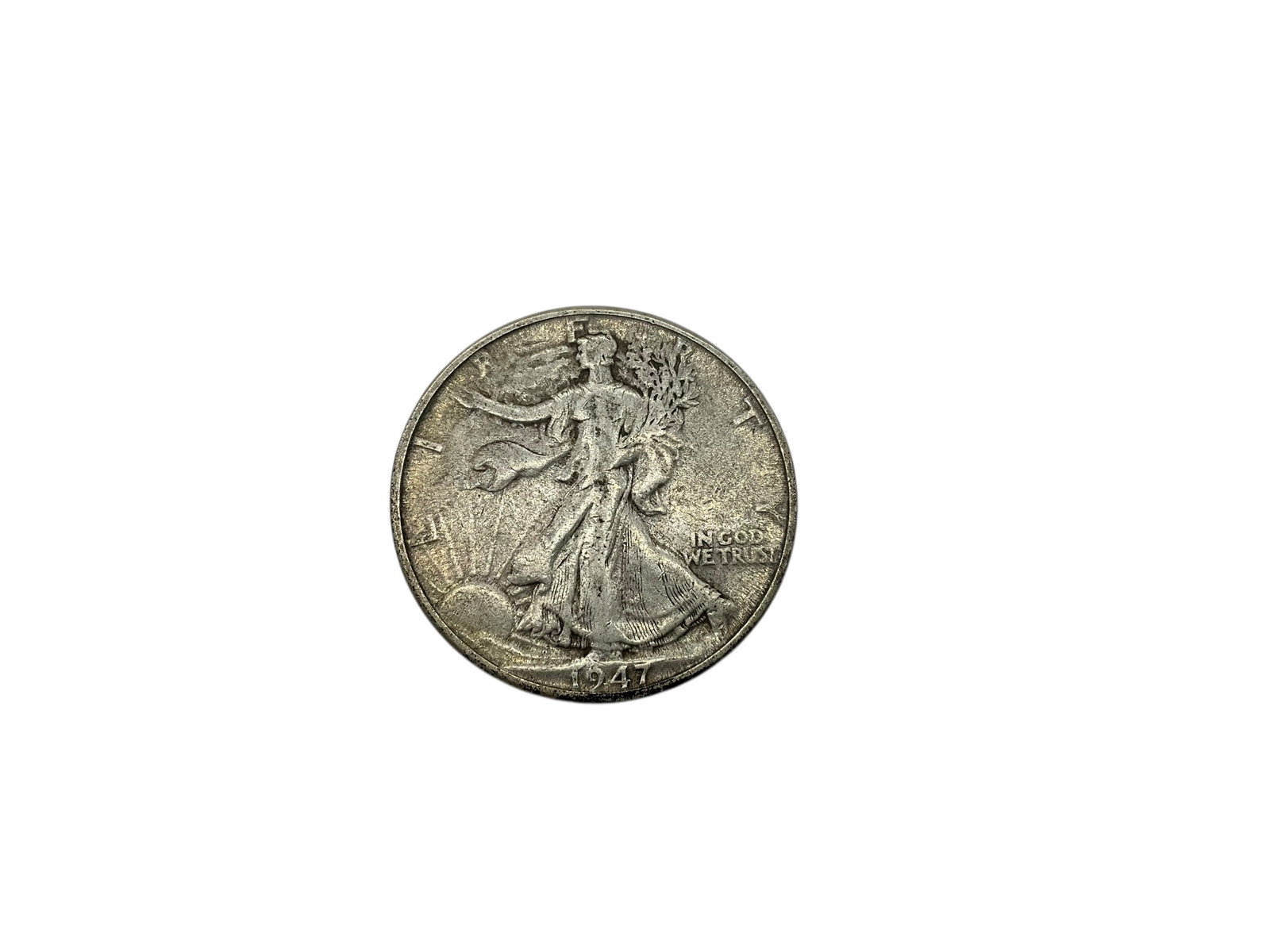 1947-D Walking Liberty Half Dollar (1 of 2)