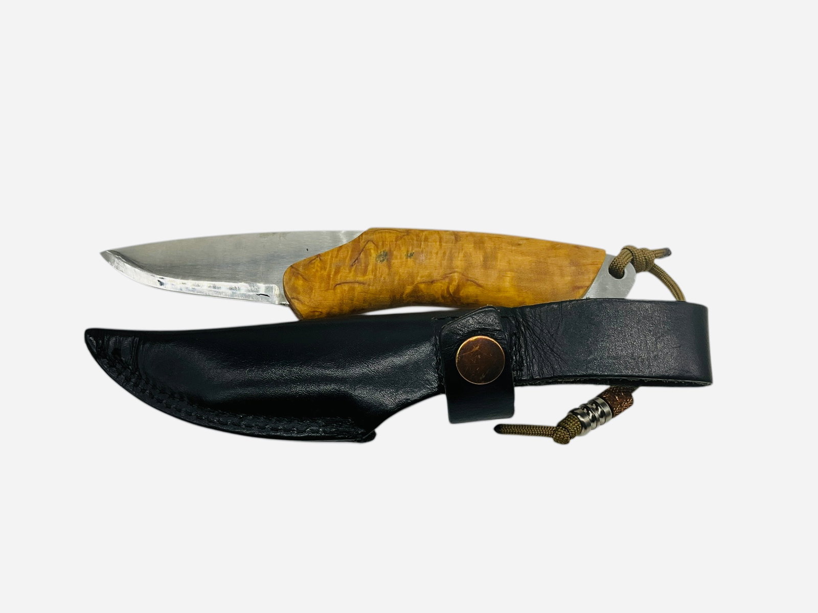 Helle Fire (Norway) Knife with Leather Sheath - 2