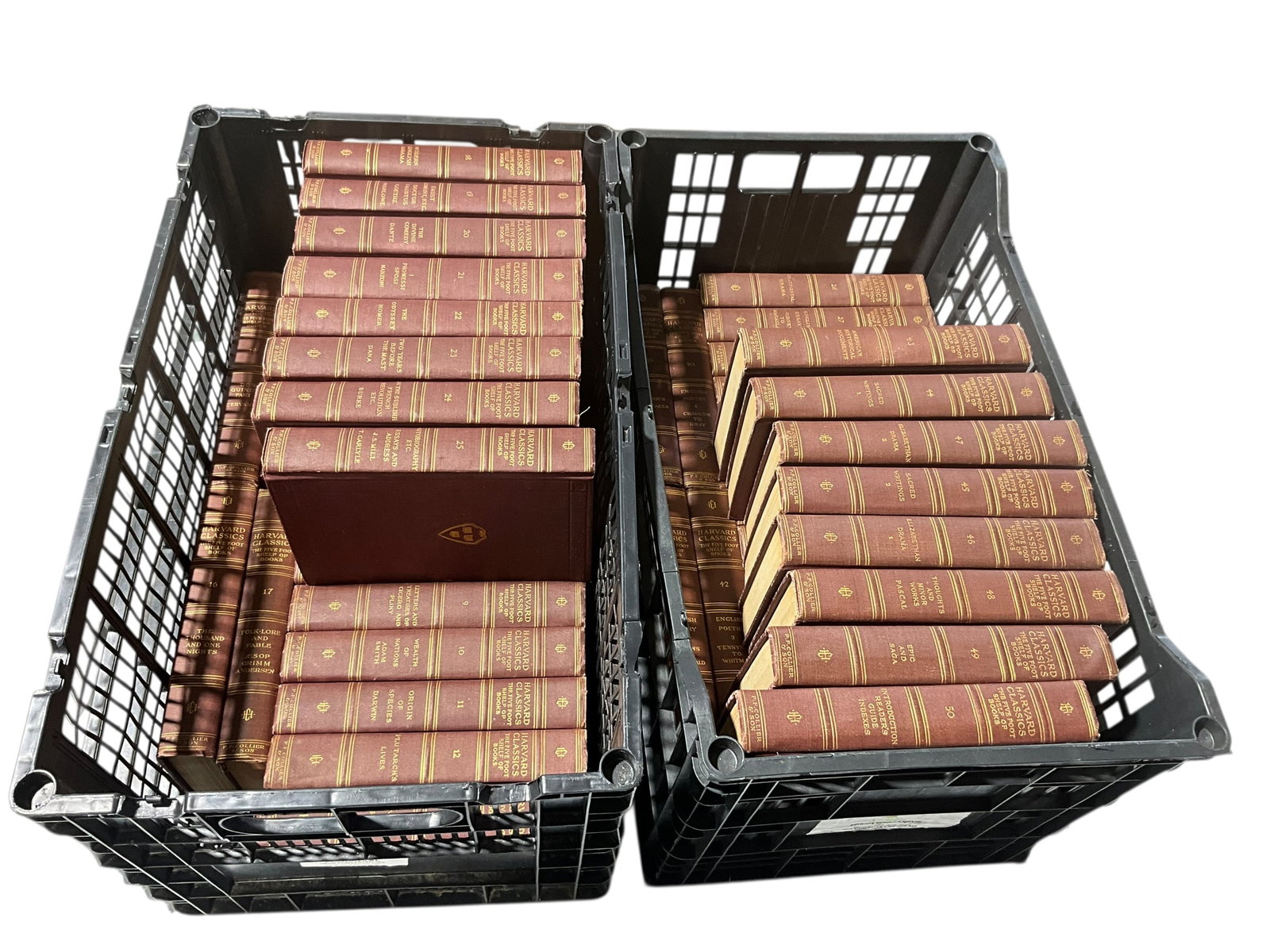 Harvard Classics 1909/1910 Complete Set of 50 Books (1 of 4)