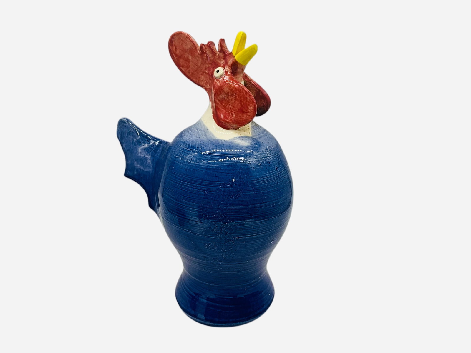 Steve Turpin Folk Pottery Rooster (1 of 4)