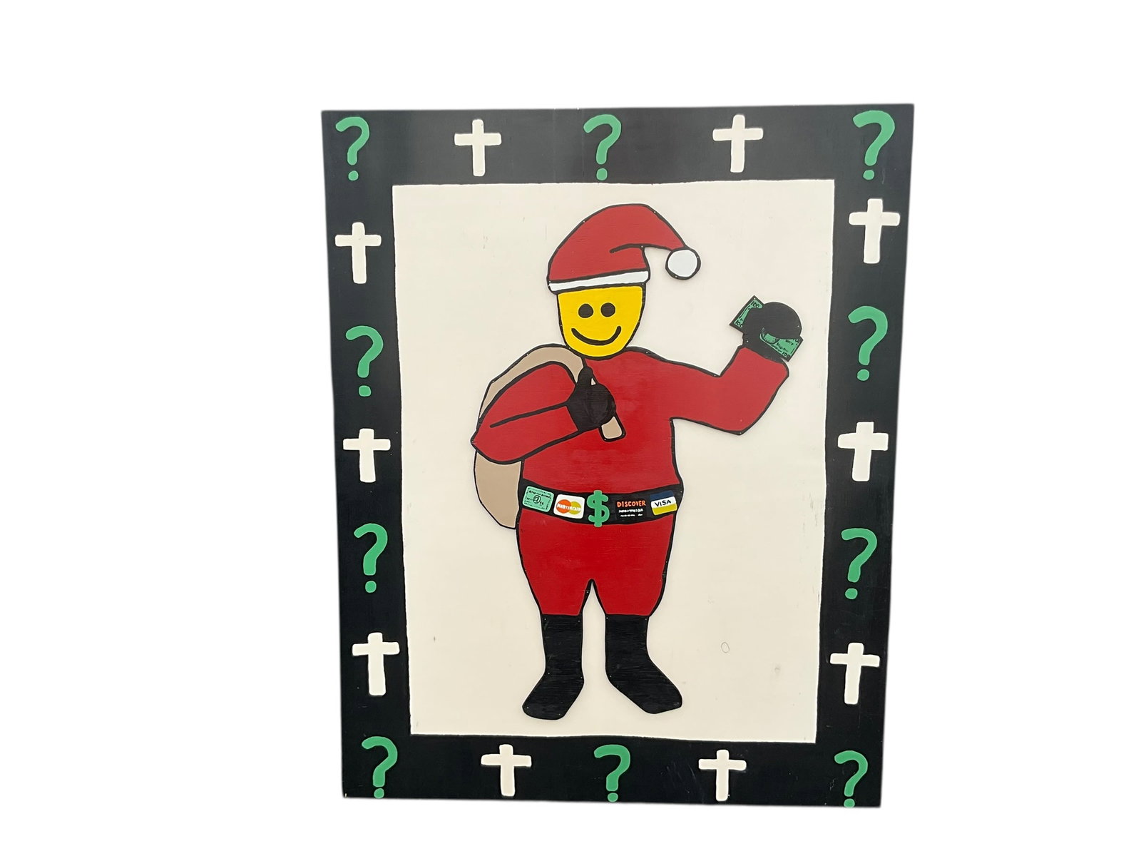 Carrie Gilliam Christmas Folk Art Painting (1 of 3)