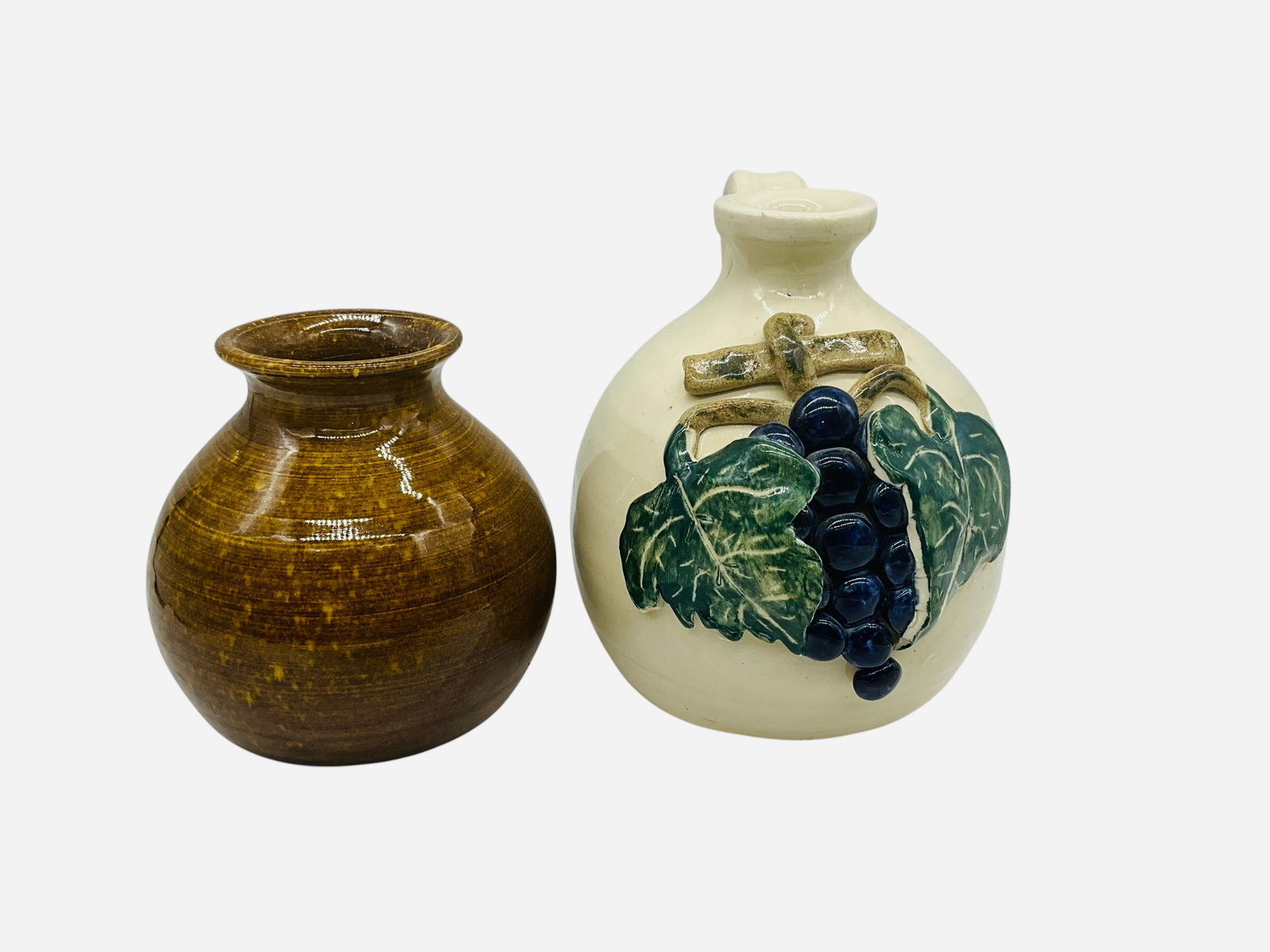 Pair Steve Turpin Pottery Pieces (1 of 3)