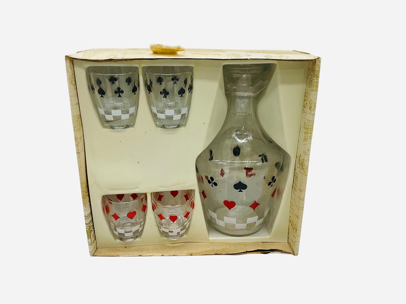 MCM Verrerie D'Arques Card Decanter Set (1 of 2)