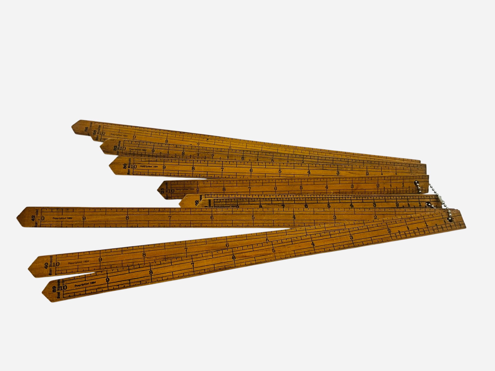 Antique Tailors Bust Measuring Sticks (1 of 4)