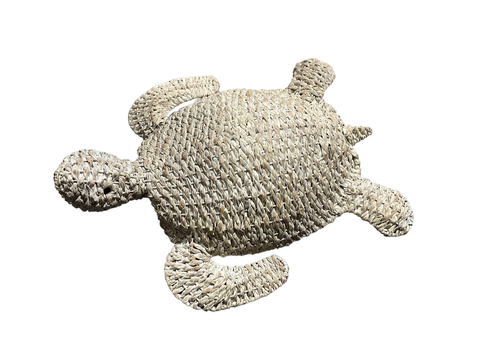 Woven Wicker Sea Turtle (1 of 2)