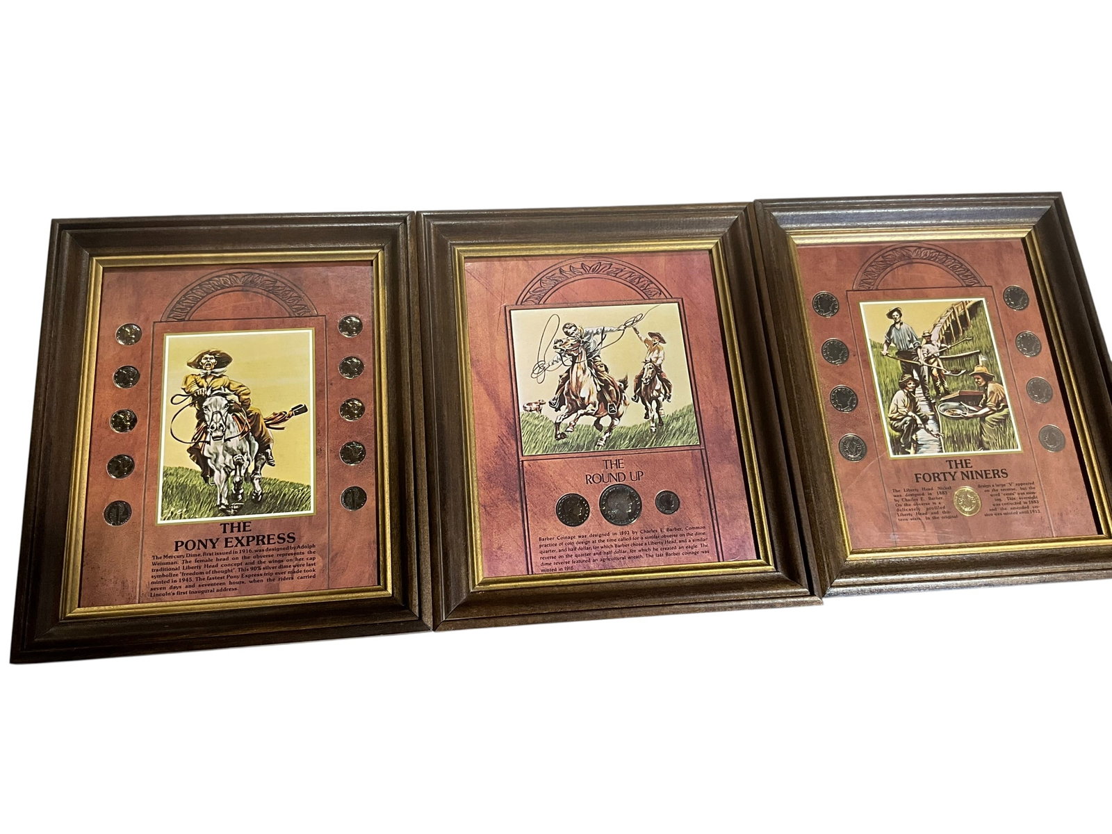 Three Wild West Coin Set Prints (1 of 1)