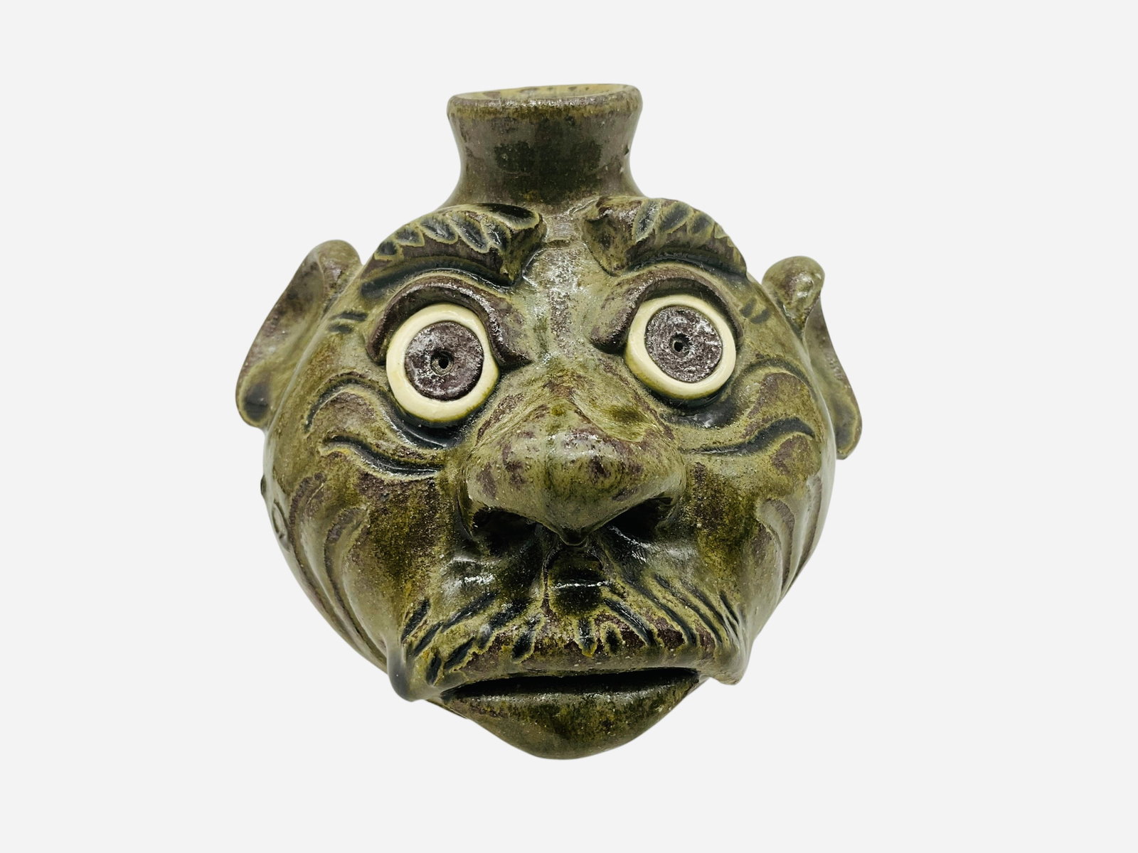Michael Purdue 'Bugsy' Face Jug (1 of 3)