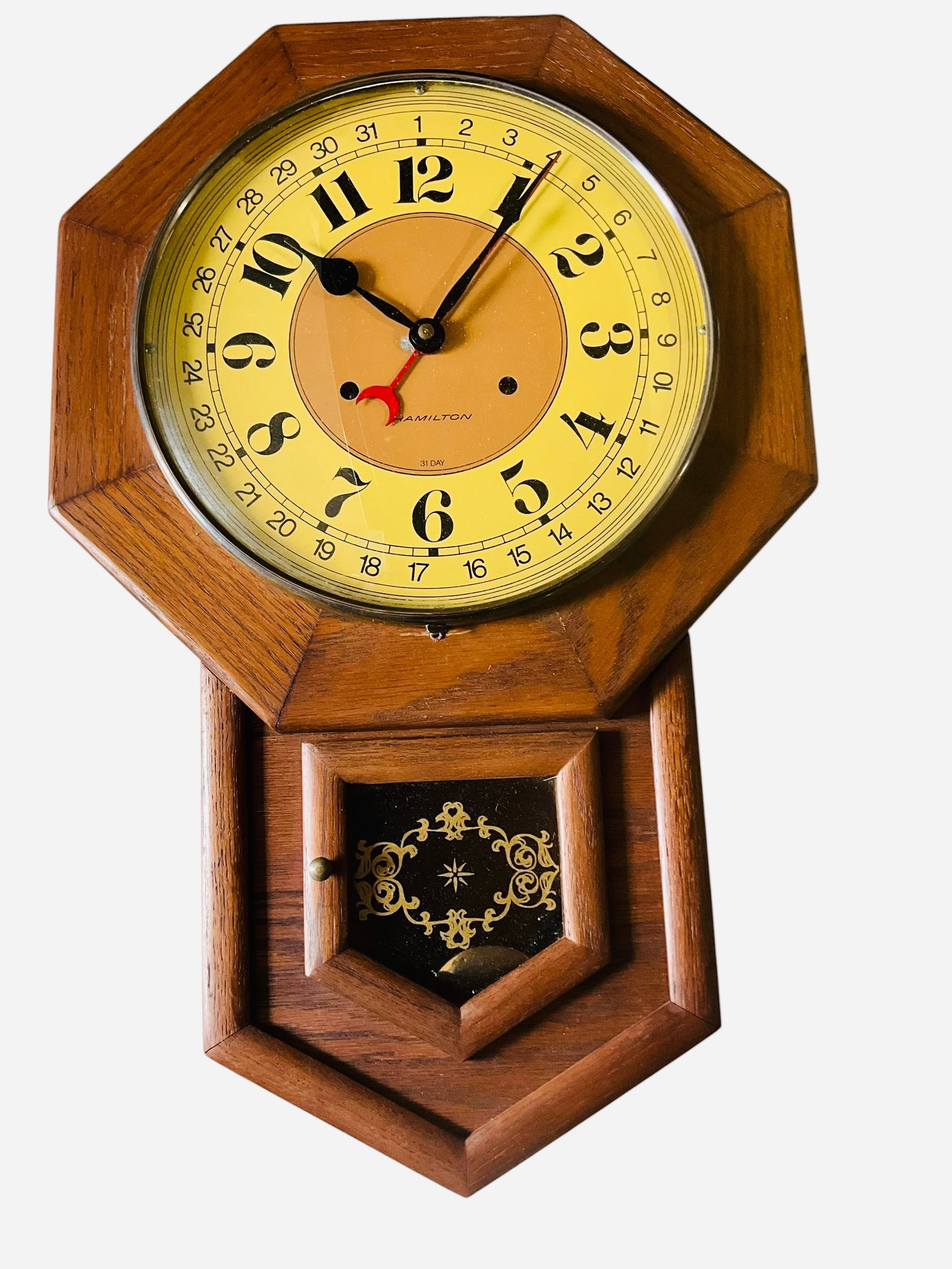 Antique Ingraham 'Adrian' Mantel Clock (1 of 4)