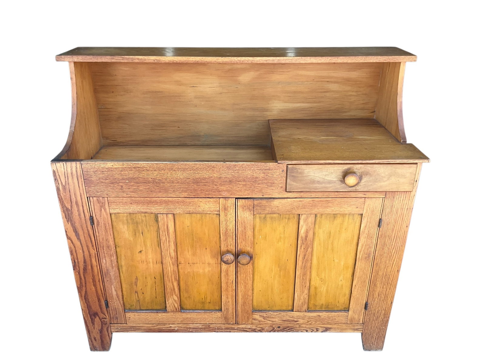 Awesome Mixed Wood Antique Primitive Dry Sink (1 of 7)