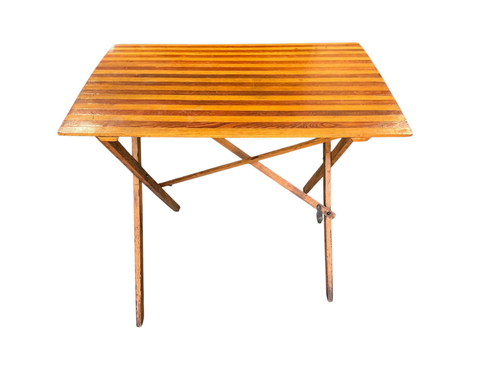 Unusual Antique Travel Campaign Desk (1 of 7)