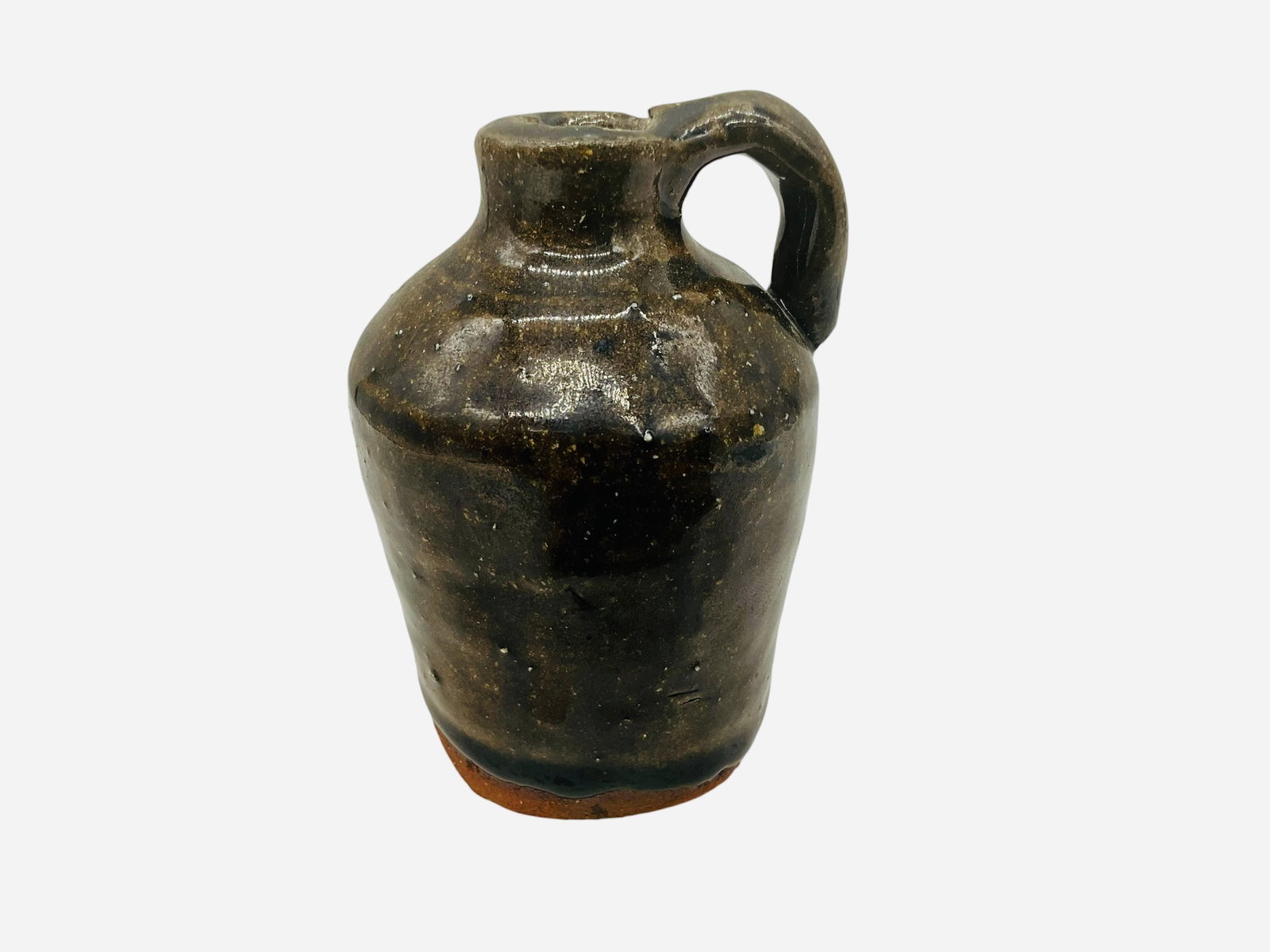Nathaniel Hewell Mini Jug: Mint condition. Signed on bottom. Stands 3.5 inches.
