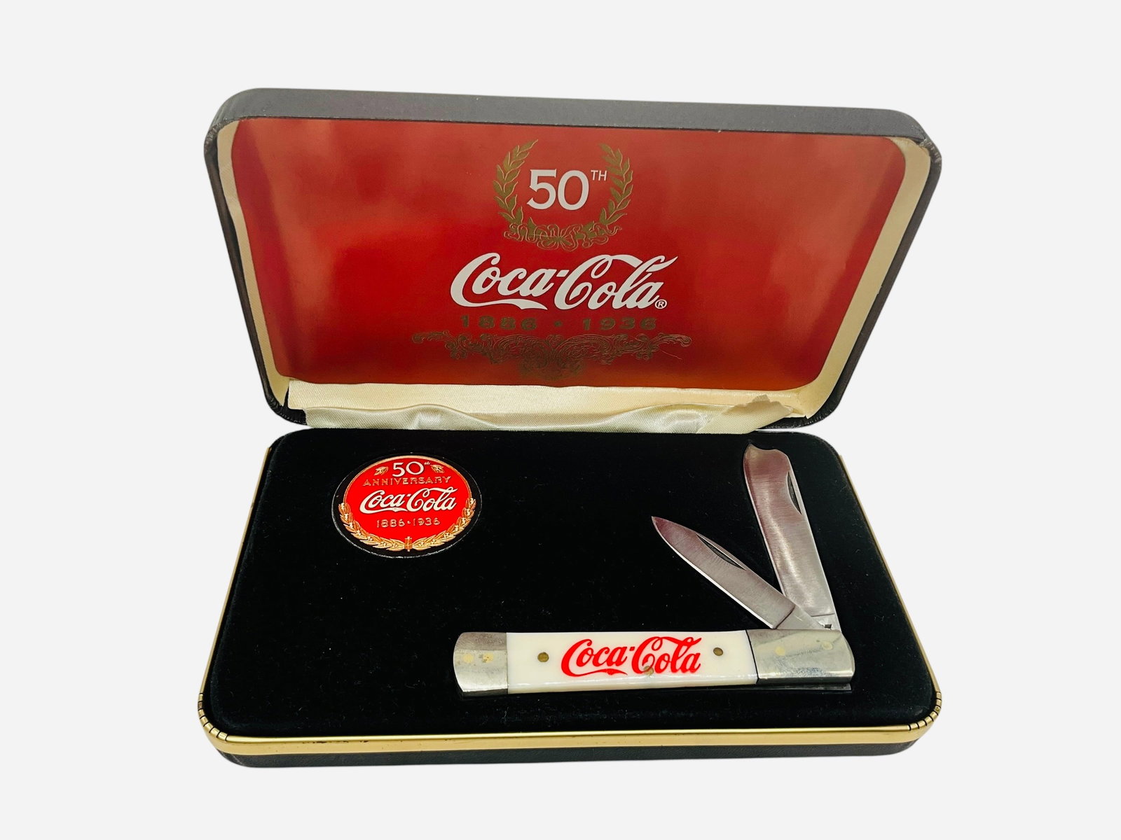 Frost Cutlery Coca Cola 50th Anniversary Box Set (1 of 3)