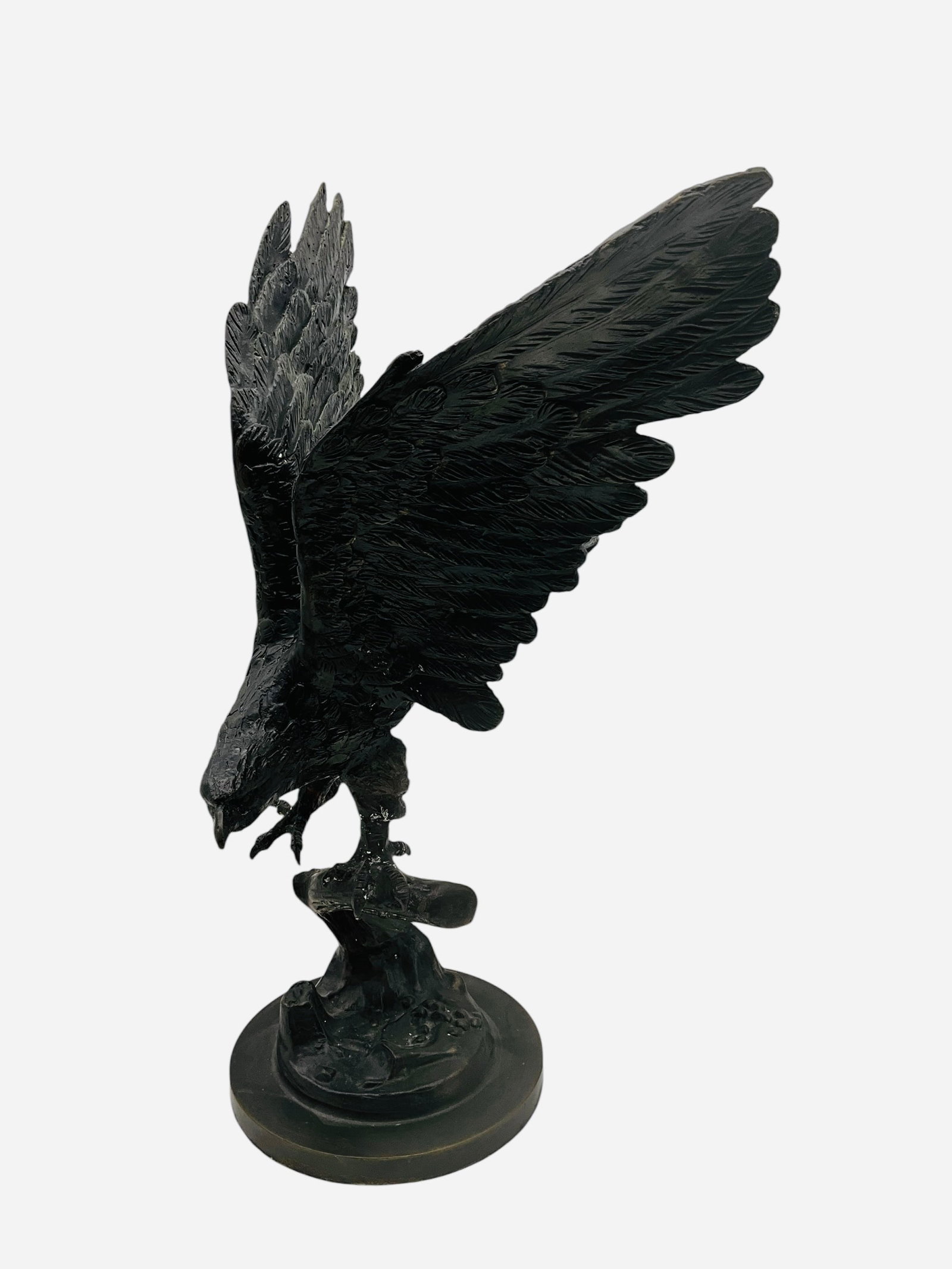 Bronze Eagle Sculpture 19.5' (1 of 5)