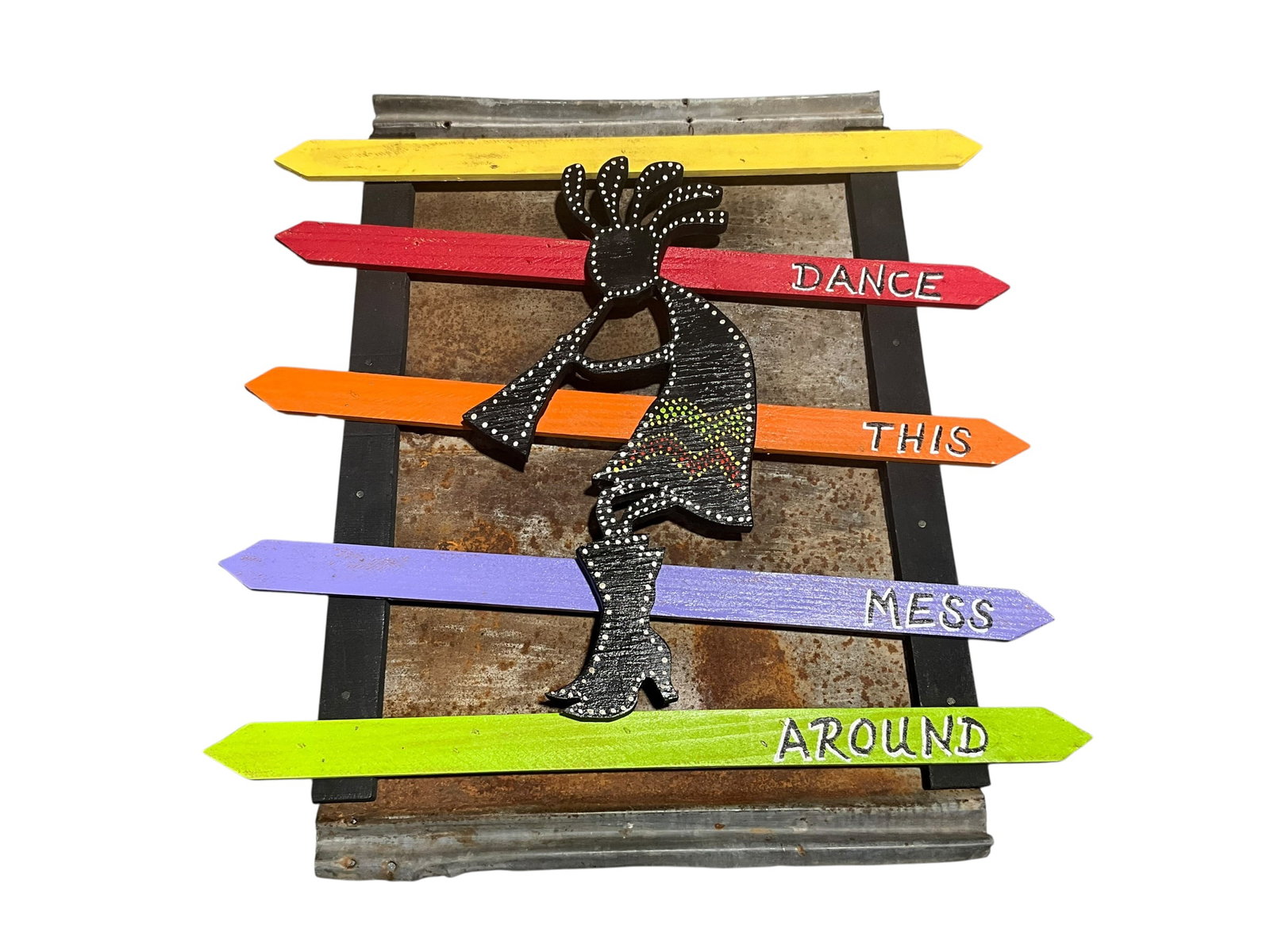 Hallie Edwards Folk Art â€?Dance This Mess Aroundâ€? 2014 (1 of 2)