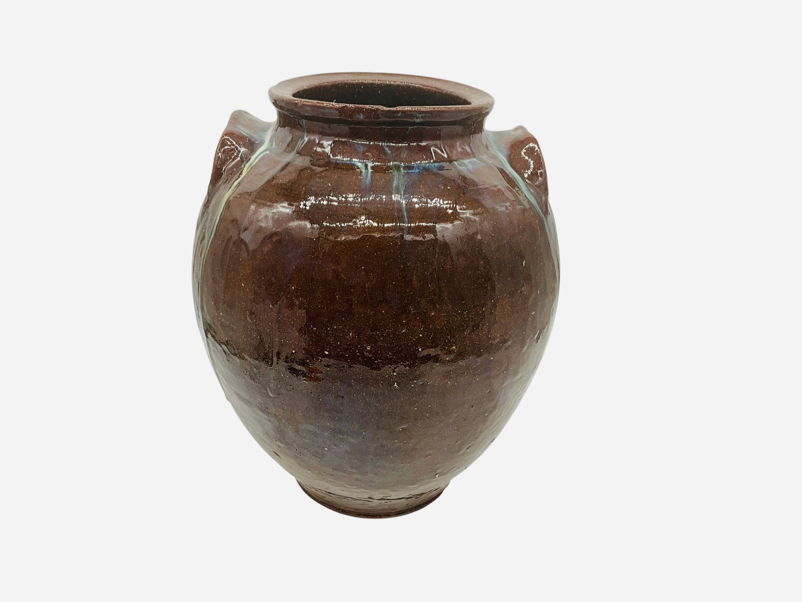 Unsigned Pottery Storage Jar (1 of 6)