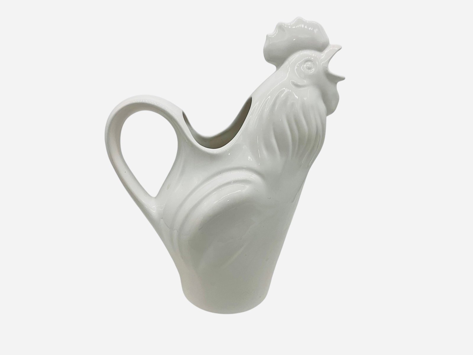 Niderviller France Rooster Pitcher (1 of 4)