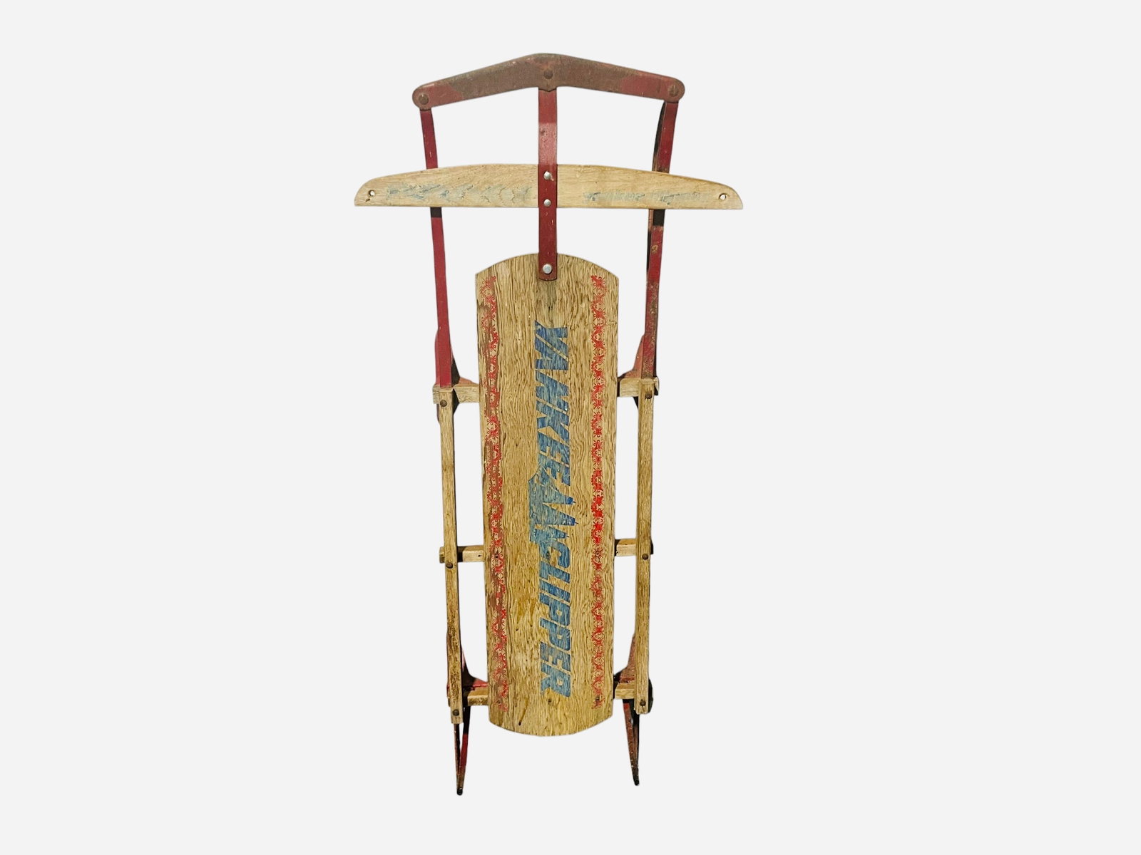 Yankee Clipper Wooden Sled: Vintage condition. 