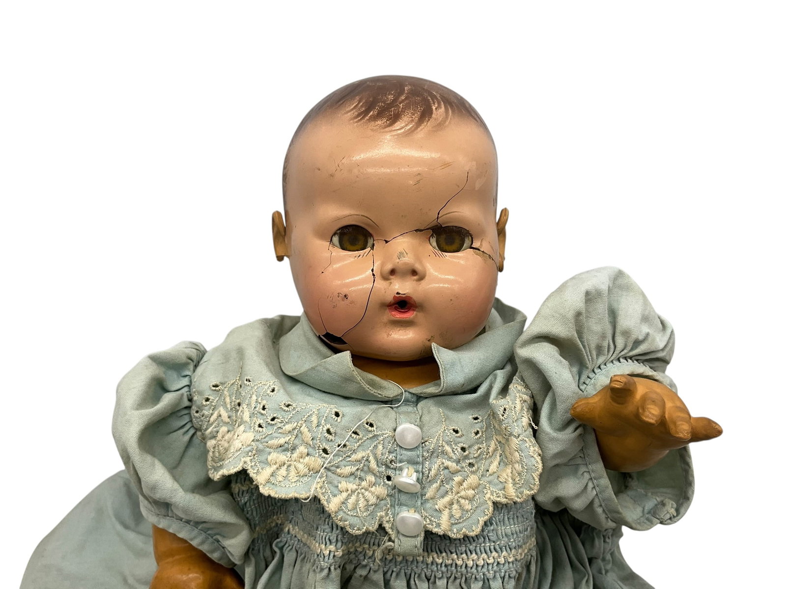 Creepy Spooky Scary Effanbee Dy Dee Baby Doll (1 of 4)