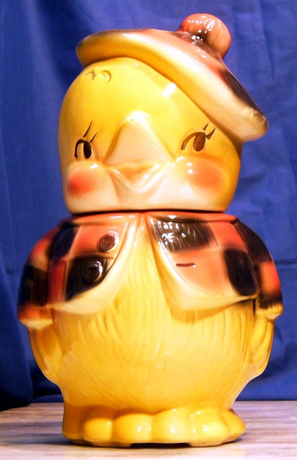 115: CHICK COOKIE JAR, BY AMERICAN BISQUE Manufacturer