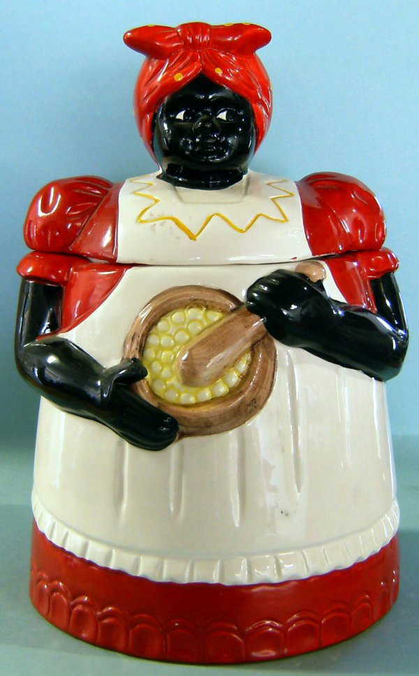296 MAMMY COOKIE JAR ''NEW ORLEANS SYTLE'', SMALL, MAD