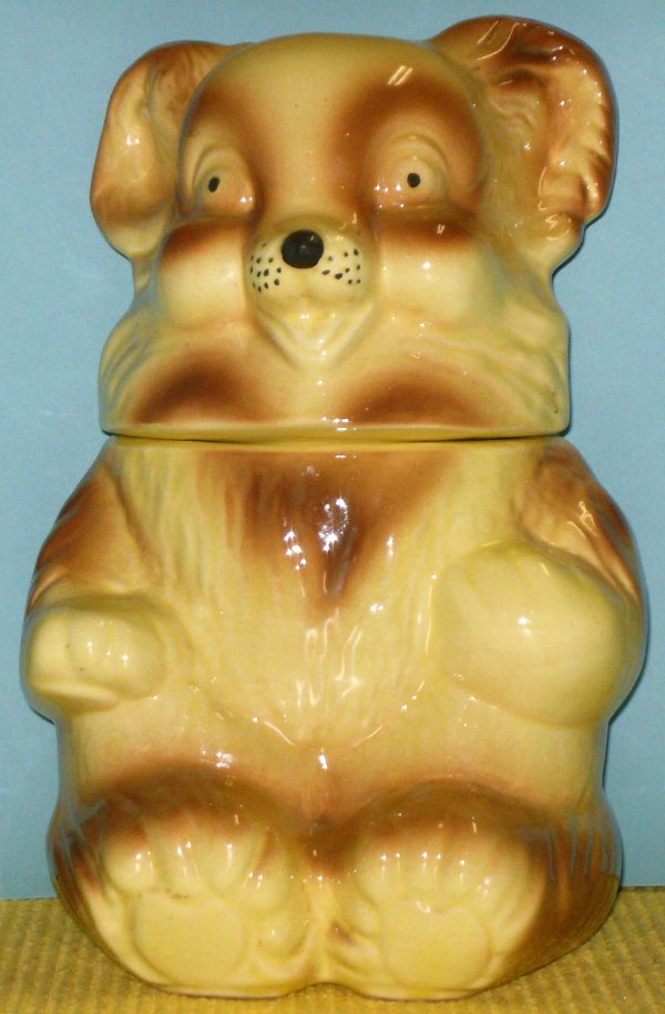 320 TEDDY BEAR COOKIE JAR, BY TERRACE CERAMICS USA Ma