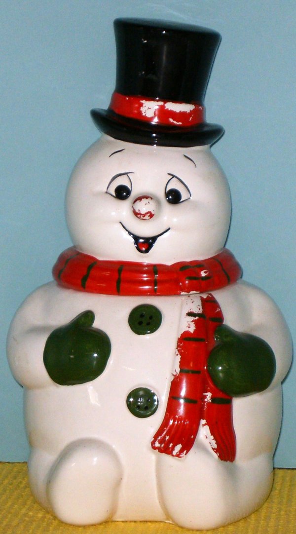452 FROSTY THE SNOWMAN COOKIE JAR, BY WARNER BROS. 199