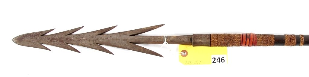SPEAR: BARBED TRIBAL SPEAR