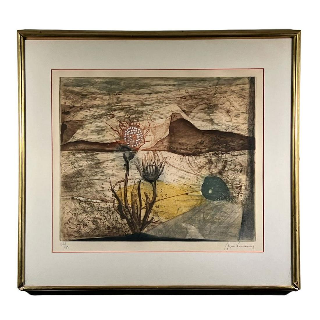 RENE CARCAN (1925-1993) LITHOGRAPH (1 of 11)