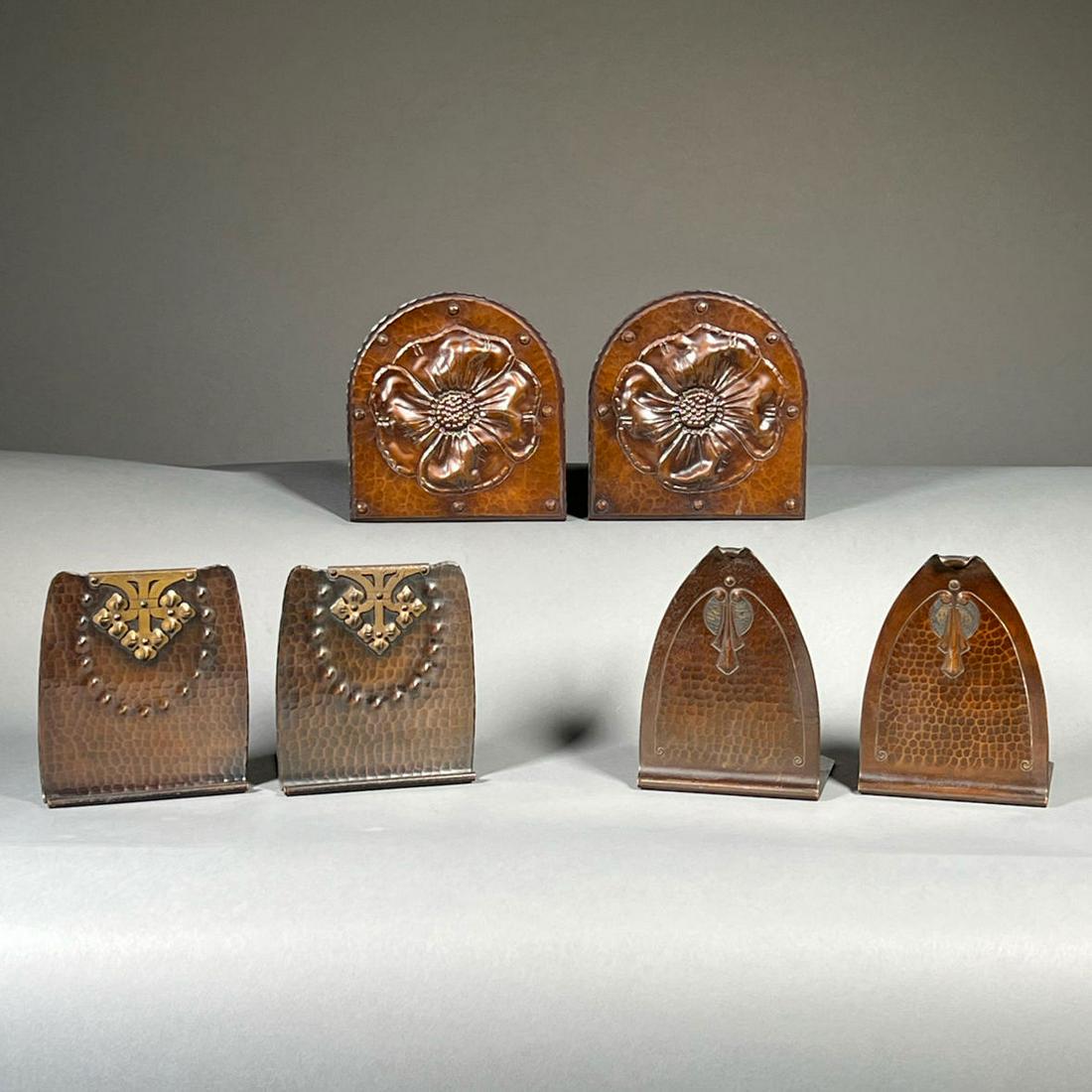 (6pc) THREE PAIRS ROYCROFT BOOKSENDS (1 of 18)