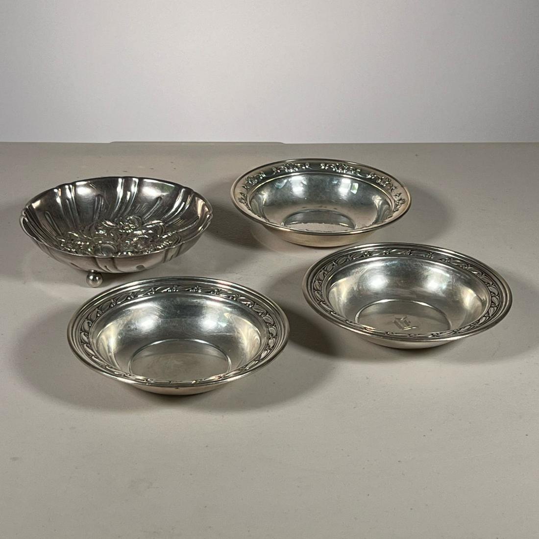 (4pc) S. KIRK & SON, GORHAM & OTHER STERLING BOWLS (1 of 10)