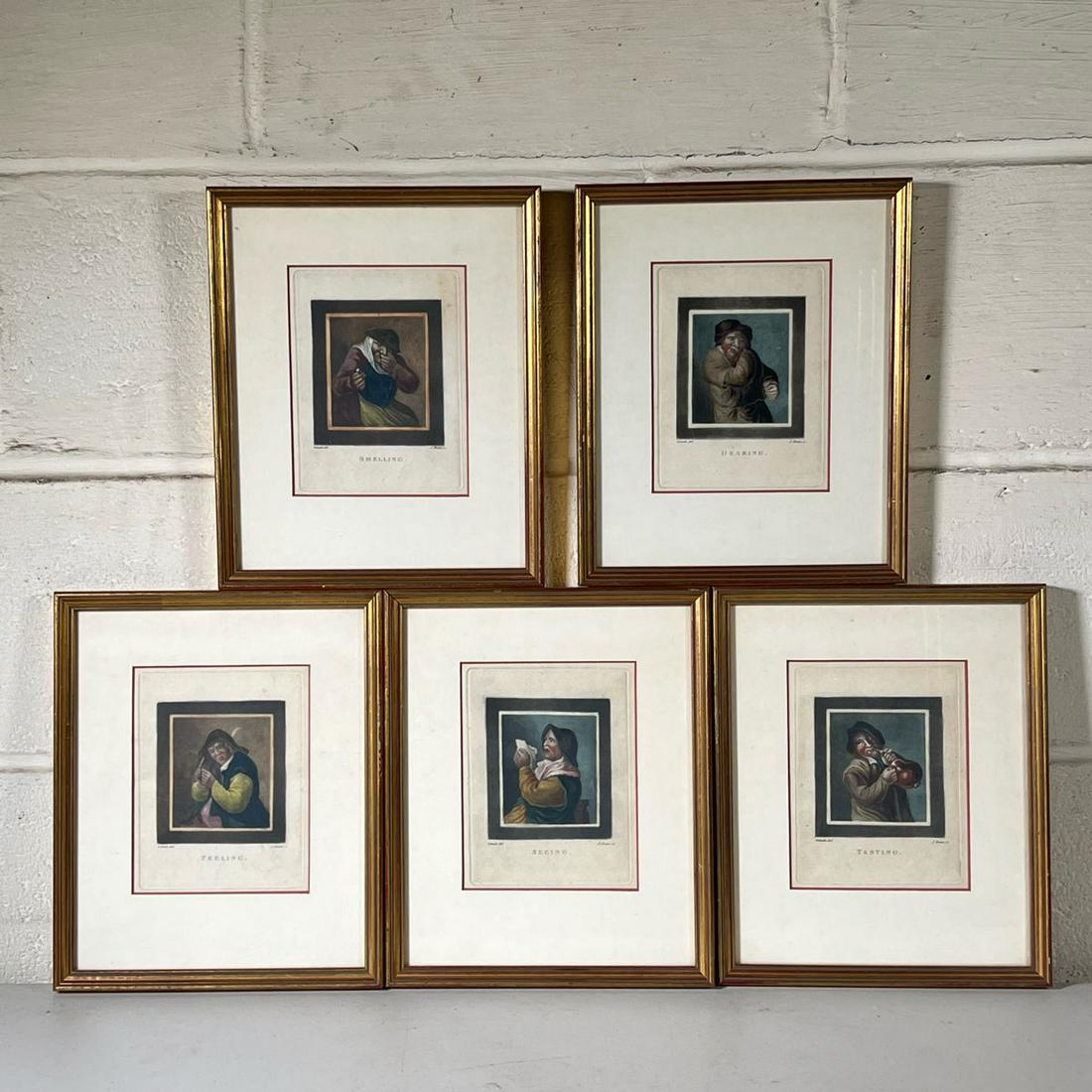 (5pc) JOHN DEAN (1754-1798) MEZZOTINTS (1 of 9)