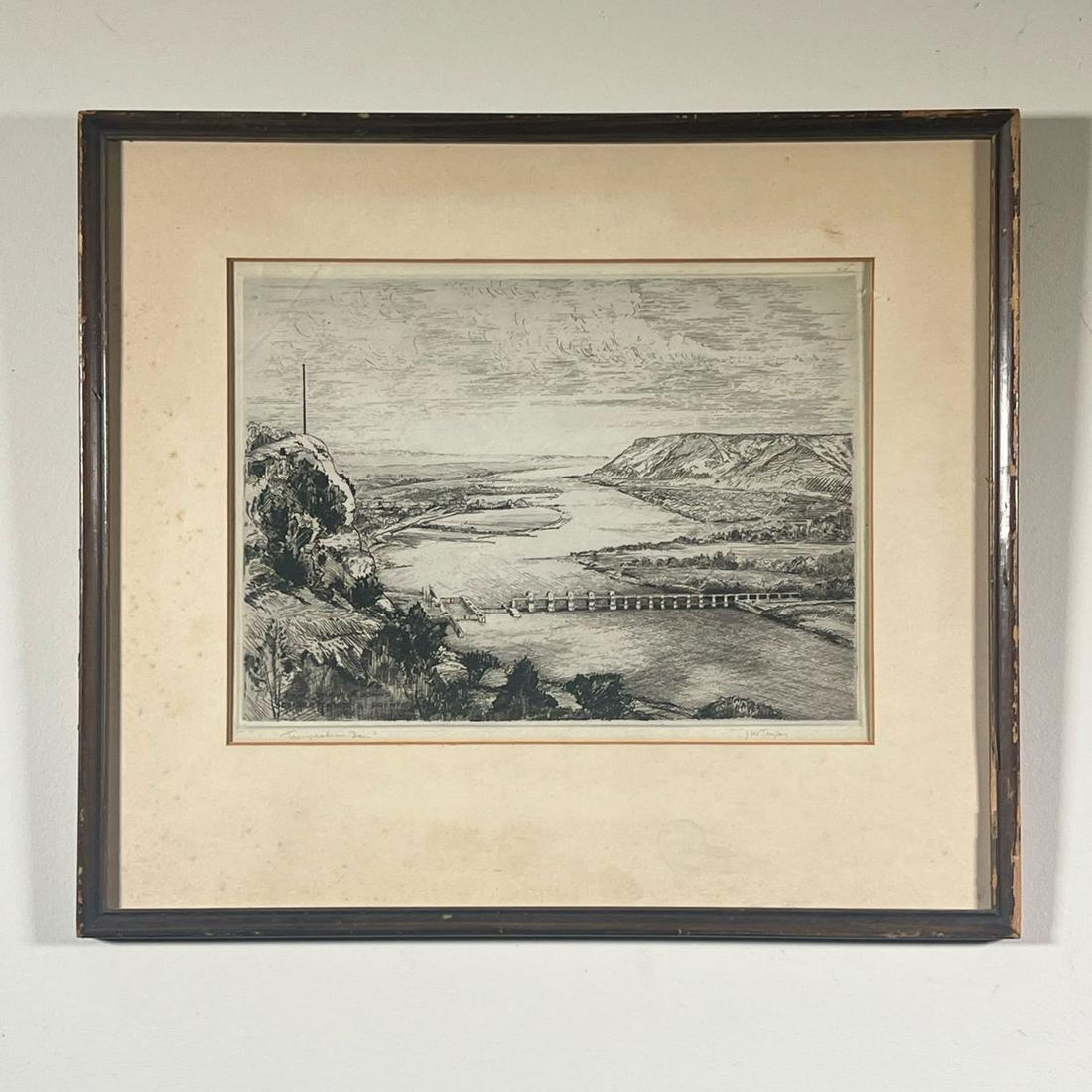 J.W. TAYLOR LITHOGRAPH (1 of 10)