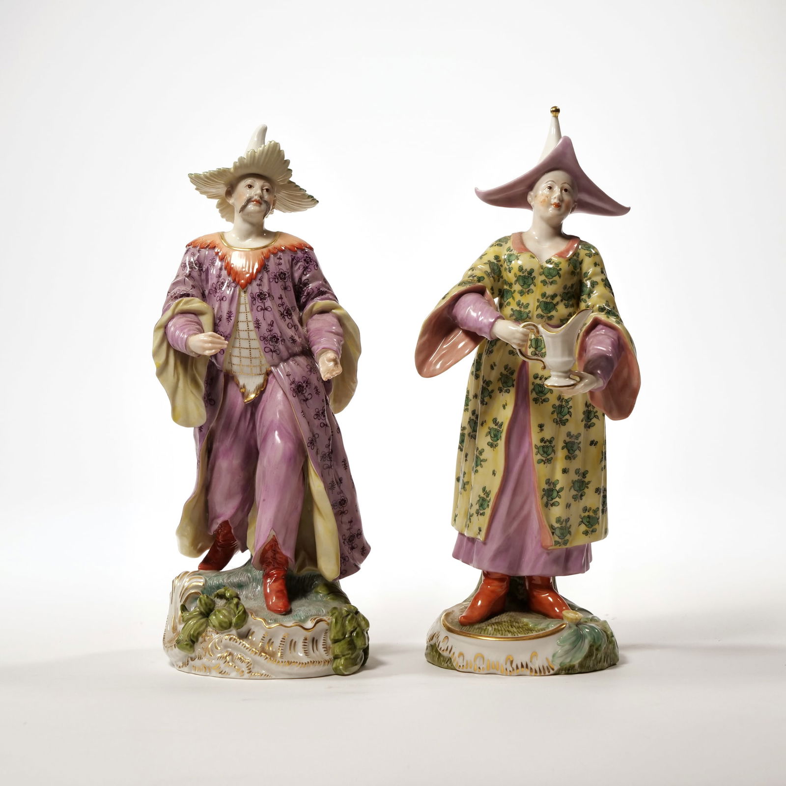 (2pc) FRANKENTHAL PORCELAIN FIGURES (1 of 11)