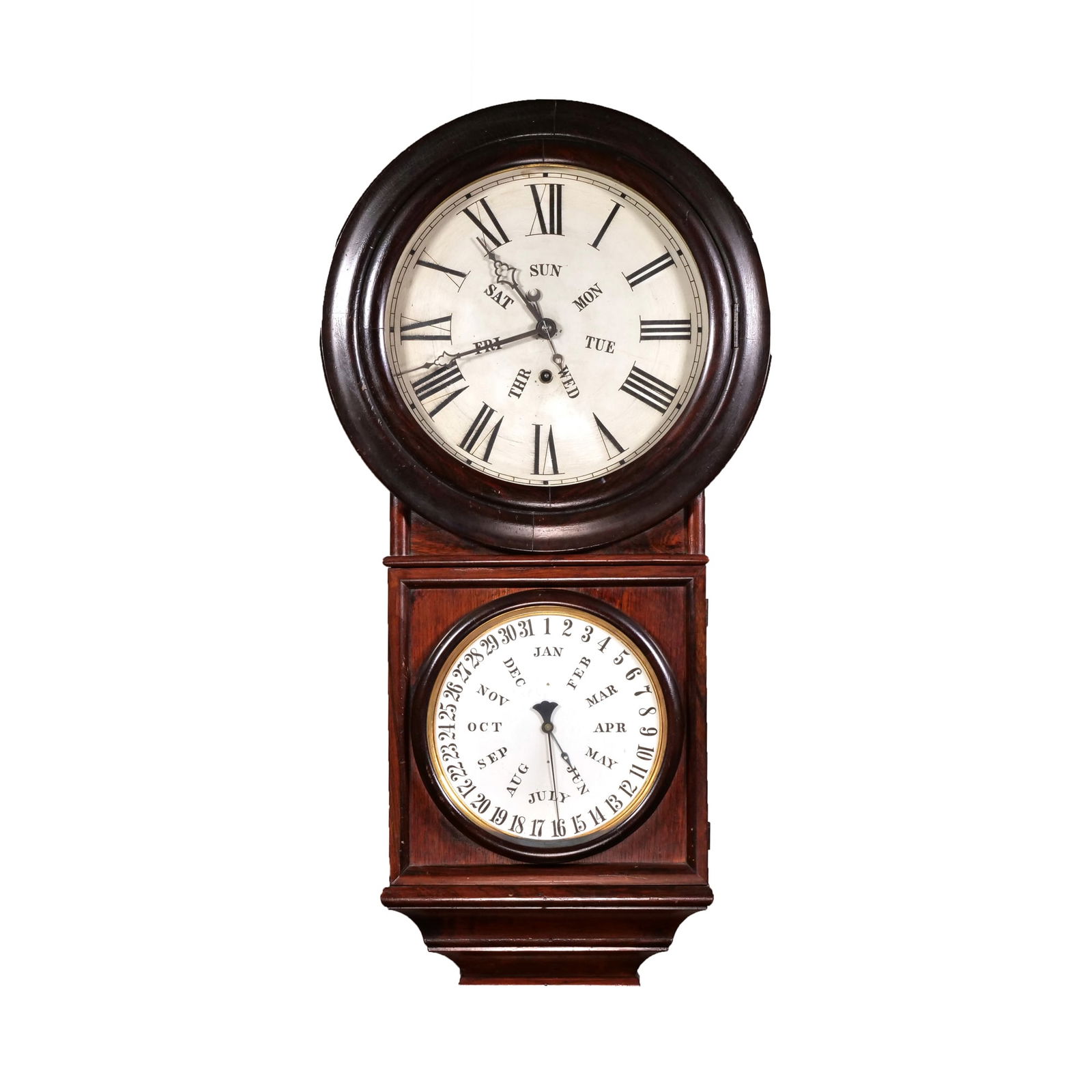 B.B. LEWIS PERPETUAL CALENDAR CLOCK (1 of 12)