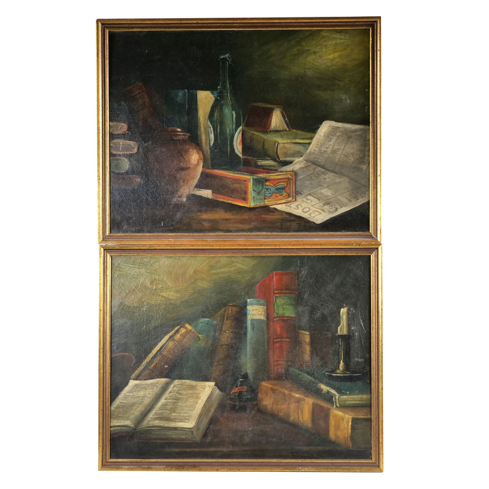 (2pc) 19TH CENTURY STILL LIFES (1 of 15)