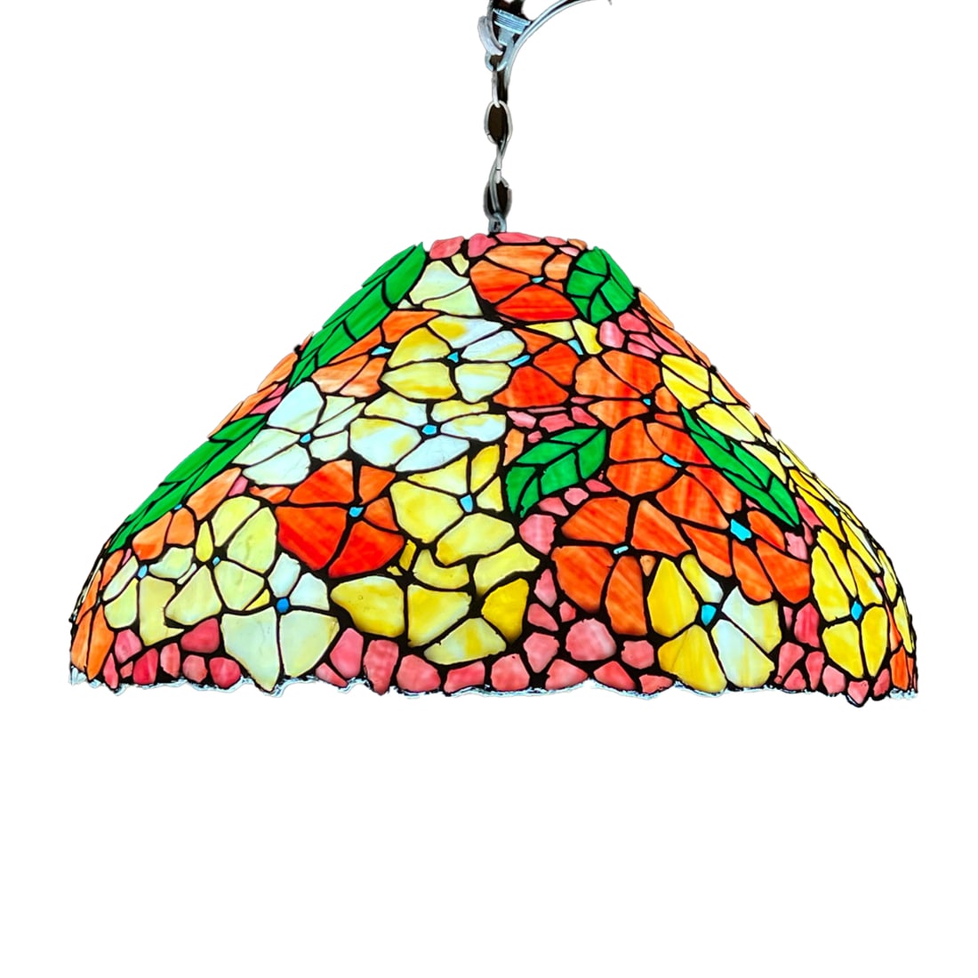 MONUMENTAL STAINED GLASS SHADE (1 of 16)