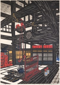 KAN KAWADA (JAPANESE, 1924-1999) PRINT