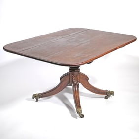 ANTIQUE ENGLISH TILT TOP BREAKFAST TABLE