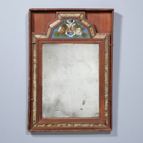 19TH CENTURY COURTING MIRROR