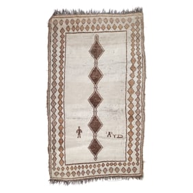 ANTIQUE MOROCCAN RUG