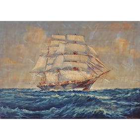 JOHN DAVIDSON SHIP PAINTING