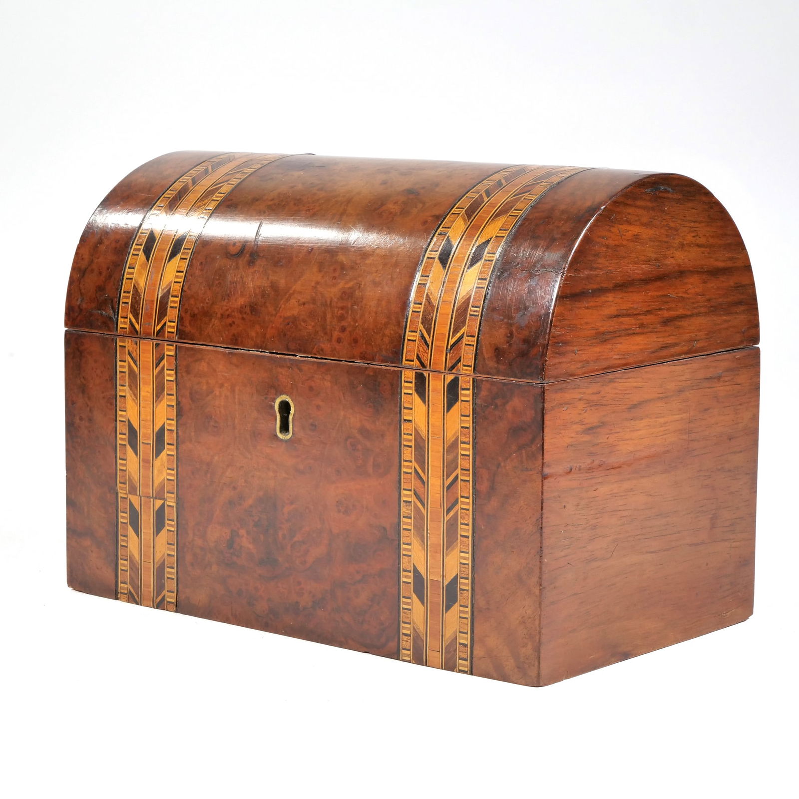 CASKET-FORM TEA CADDY (1 of 9)