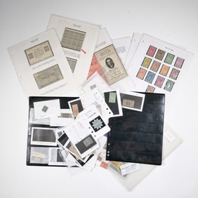 COLLECTION AMERICAN PROPRIETARY REVENUE STAMPS